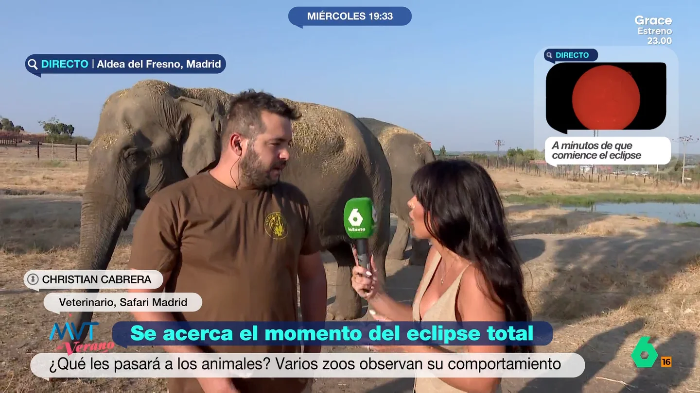 Veterinario del safari de Madrid Veterinario del safari de Madrid