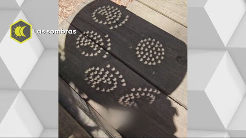 Las curiosas sombras que deja el eclipse solar