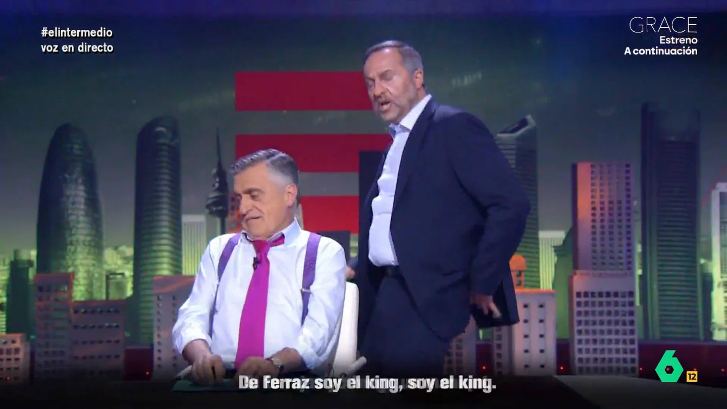 'Ábalos' perrea a Wyoming en su versión de 'Tití me preguntó': "Si miro a Jessi el cora me explota, qué mamasota" Raúl Pérez se convertía en el exministro socialista y se atrevía a hacer una versión de la popular canción de Bad Bunny. El ritmo hacía que incluso Wyoming se animara a bailar.