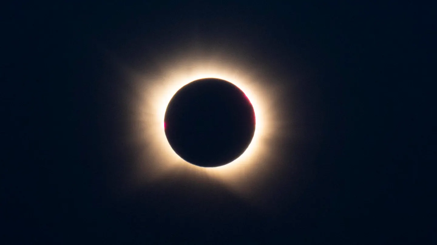 Eclipse de Sol visto este miércoles en Corbera d’Ebre. Eclipse de Sol visto este miércoles en Corbera d’Ebre.