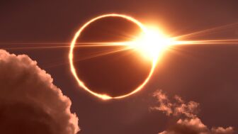 Un eclipse solar.