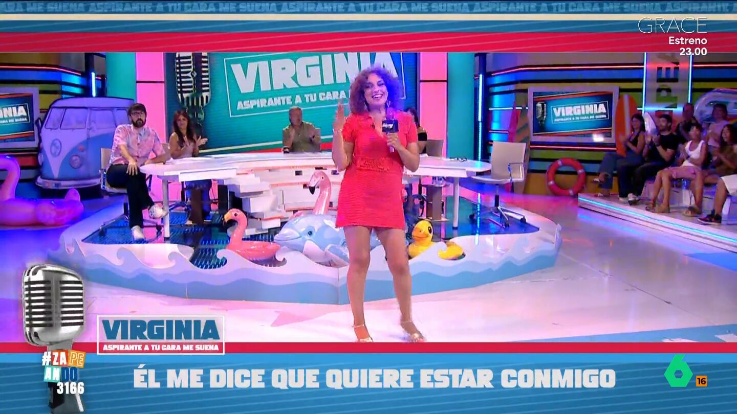 Virginia Riezu canta 'Superestrella' en directo para concursar en 'Tu cara me suena': "&iexcl;Si Jesul&iacute;n ha podido, yo tambi&eacute;n!"