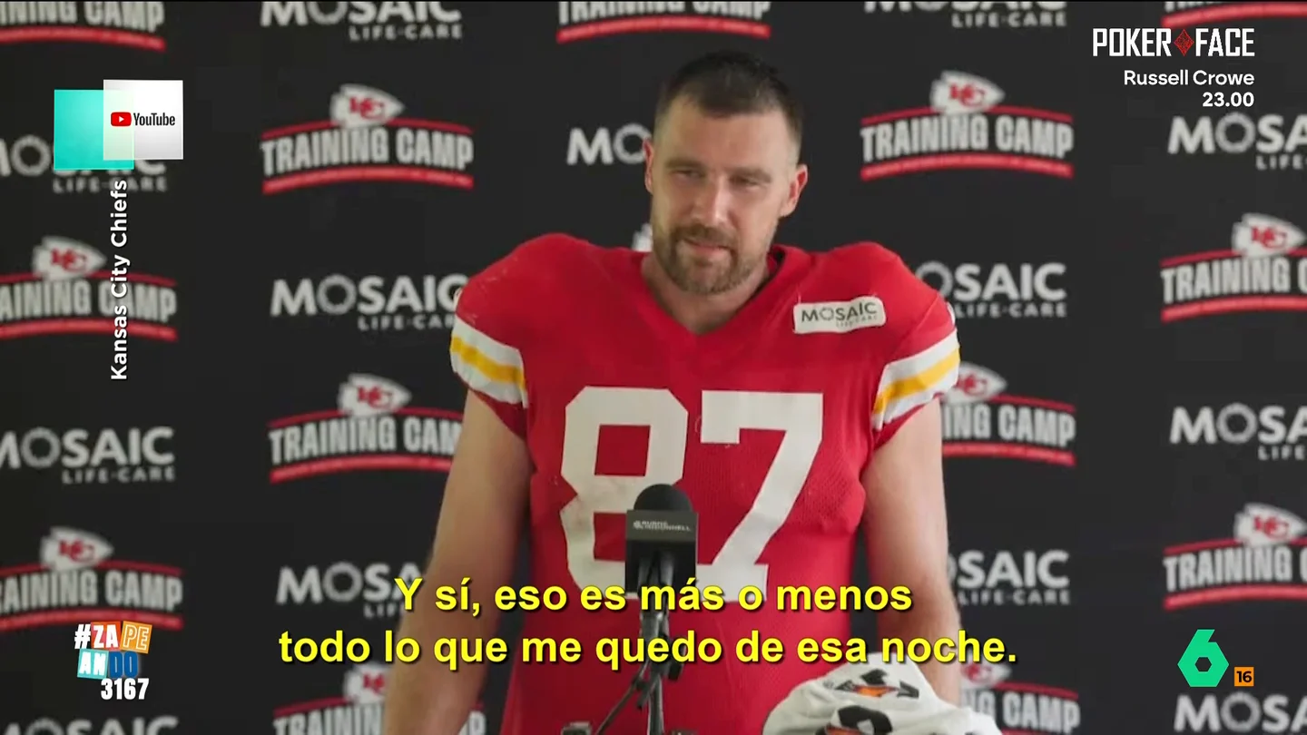 Las bonitas palabras de Travis Kelce sobre su boda con Taylor Swift: "Fue la mejor noche de mi vida" Las bonitas palabras de Travis Kelce sobre su boda con Taylor Swift: "Fue la mejor noche de mi vida"