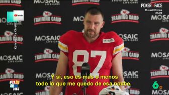 Las bonitas palabras de Travis Kelce sobre su boda con Taylor Swift: "Fue la mejor noche de mi vida"