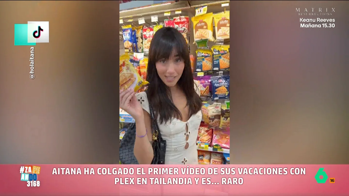 aEl extraño vídeo de Aitana con Plex a las dos de la mañana durante sus vacaciones en Tailandia El extraño vídeo de Aitana con Plex a las dos de la mañana durante sus vacaciones en Tailandia