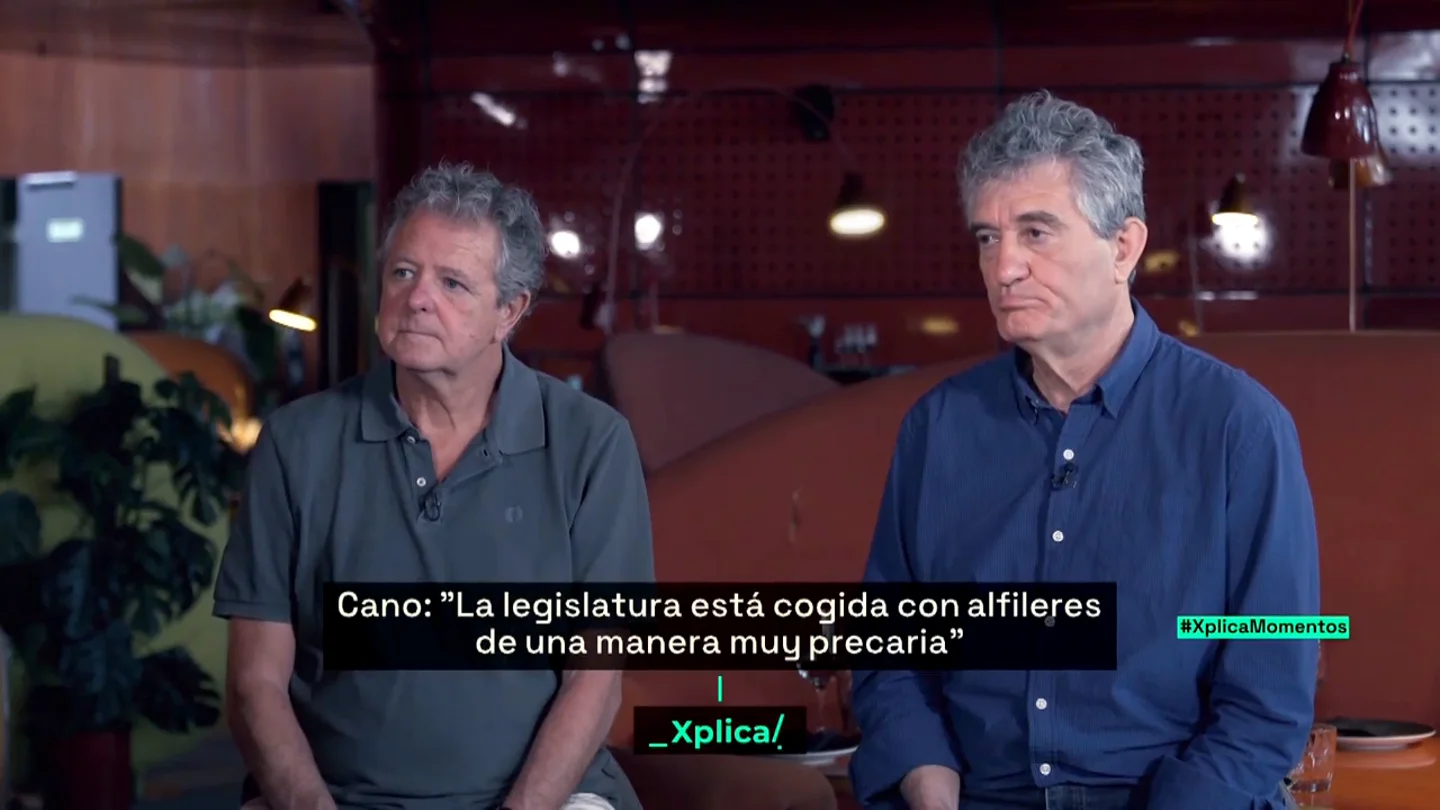 Cano: "La legislatura está cogida con alfileres, pero mientras el socio del PP sea Vox, ni Junts ni PNV van a apoyar un cambio" Cano: "La legislatura está cogida con alfileres, pero mientras el socio del PP sea Vox, ni Junts ni PNV van a apoyar un cambio"