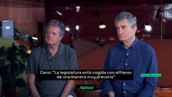 Cano: "La legislatura est&aacute; cogida con alfileres, pero mientras el socio del PP sea Vox, ni Junts ni PNV van a apoyar un cambio"