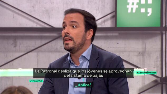 Alberto Garz&oacute;n responde al discurso sobre el absentismo: "Si las condiciones laborales fueran mejores, habr&iacute;a menos bajas"