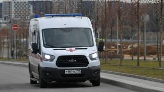 Ambulancia en Mosc&uacute;, Rusia