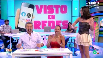 Mientras en las redes hay quien incluso se deja su dentadura postiza en el reto viral del abrebocas y las velas, Miki Nadal e Isabel Forner se enfrentan a ello en directo en Zapeando.