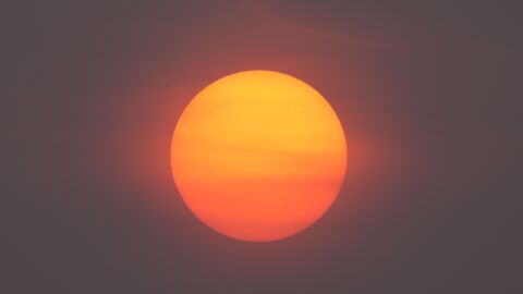 Sol en incendio