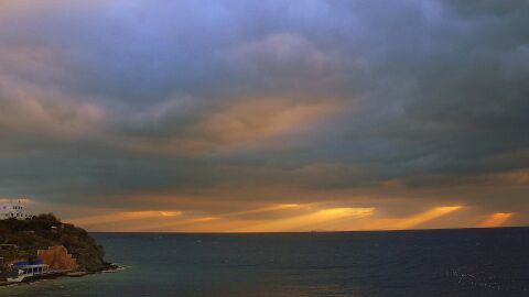 Atardecer en Syros