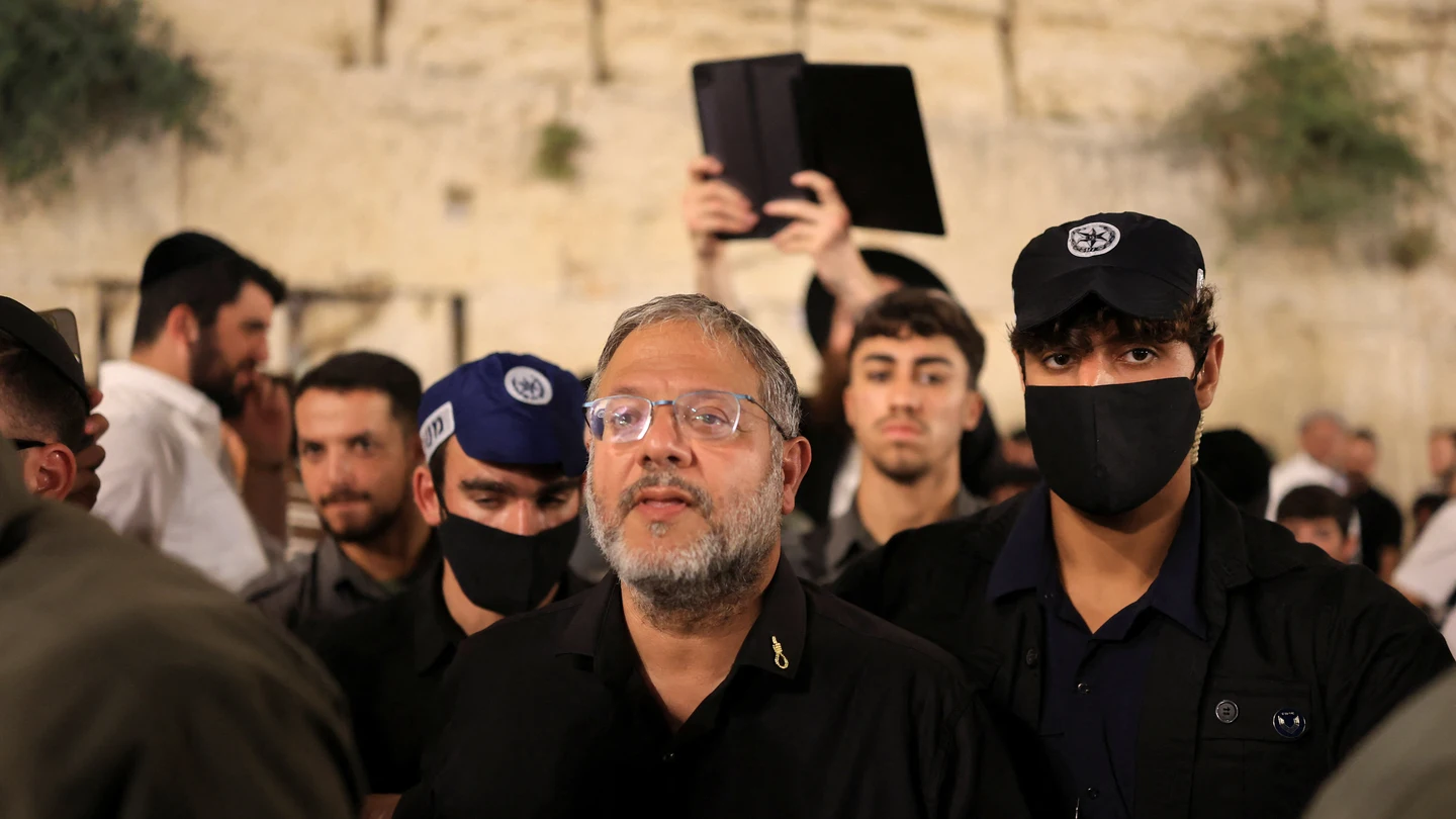 El ministro de Seguridad Nacional de Israel, Itamar Ben-Gvir El ministro de Seguridad Nacional de Israel, Itamar Ben-Gvir