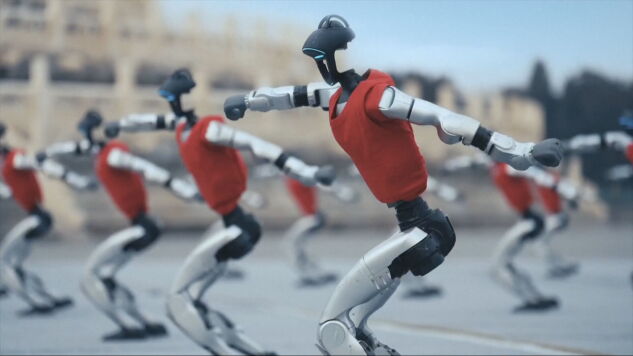 Los robots humanoides de la empresa china Unitree Robotics. 