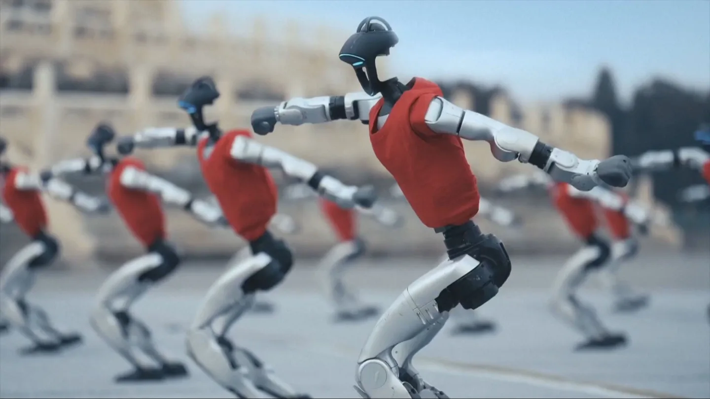 Los robots humanoides de la empresa china Unitree Robotics. Los robots humanoides de la empresa china Unitree Robotics.