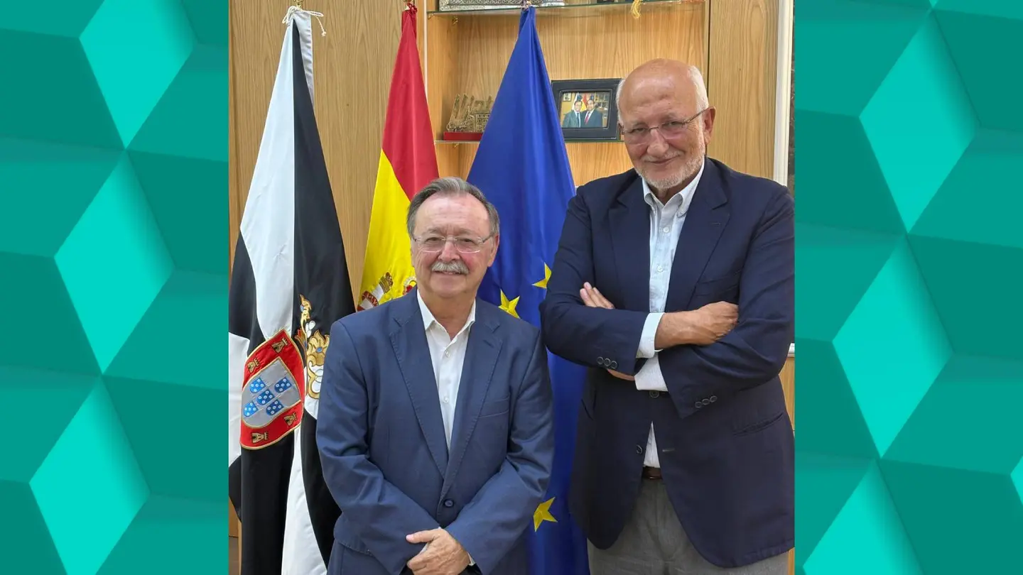 Juan Jesús Vivas y Juan Roig Juan Jesús Vivas y Juan Roig