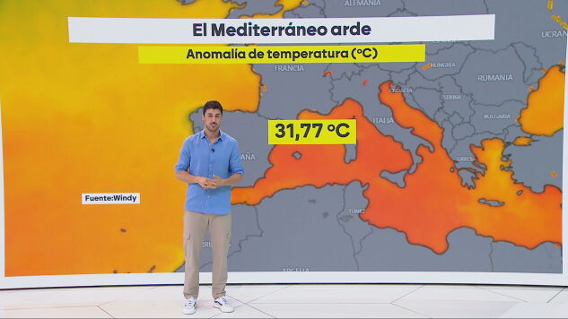 Las temperaturas del Mar Mediterr&aacute;neo est&aacute;n batiendo r&eacute;cords.