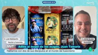 "Probablemente dentro de cinco a&ntilde;os un mago coreano abra un libro coreano de Juan Tamariz y aprenda algo genial", comenta Jorge Blas, que junto a Luis Piedrahita recuerdan la influencia y el legado de Juan Tamariz, uno de los &uacute;ltimos grandes maestros de la magia a nivel mundial.
