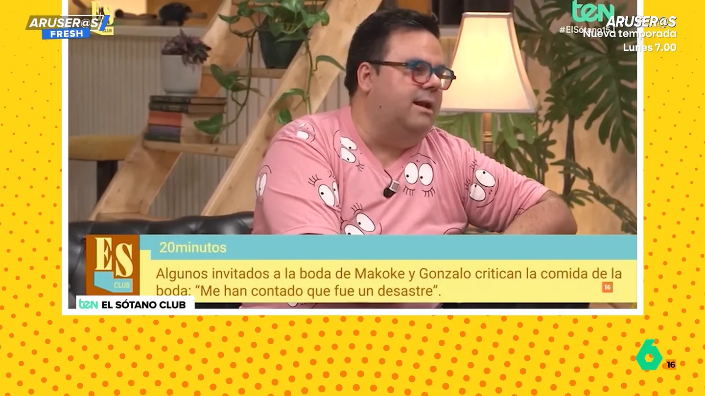 Alberto Guzmán Guzmán ha destacado en este vídeo que "hay películas que dan miedo y, en último lugar, está la boda de Makoke"