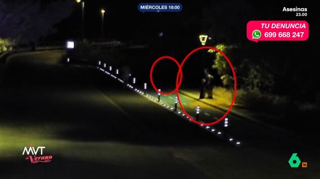 Los ladrones fueron grabados mientras manipulaban una farola. Despu&eacute;s, la calle quedaba a oscuras. La Guardia Civil ha detenido a tres personas relacionadas con el robo de cable de cobre. 