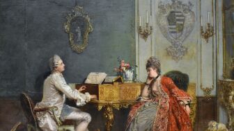 'El concierto privado' (1872), de Gerolamo Induno.