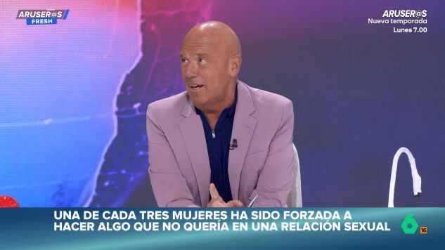 Alfonso Ar&uacute;s, al conocer que el 61% de los espa&ntilde;oles no necesita sexo para ser feliz: "Pues vamos bien"