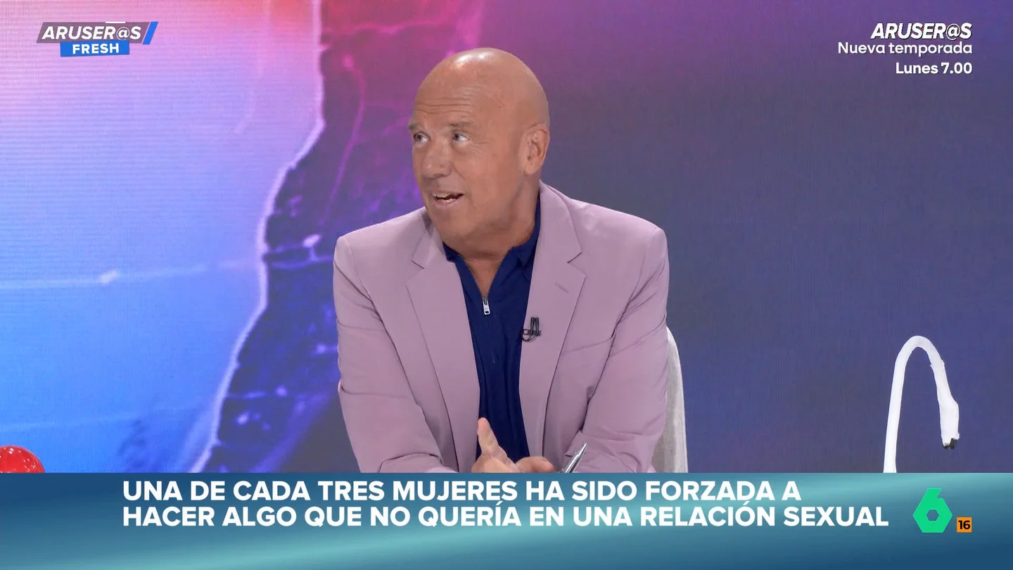 Alfonso Arús, al conocer que el 61% de los españoles no necesita sexo para ser feliz: "Pues vamos bien" Alfonso Arús, al conocer que el 61% de los españoles no necesita sexo para ser feliz: "Pues vamos bien"