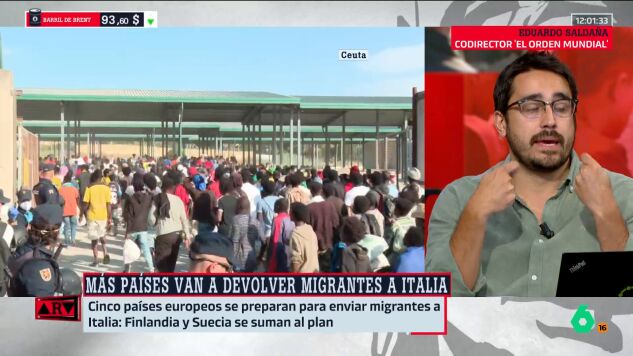 Salda&ntilde;a: "Europa tiene un grave problema de solidaridad en la gesti&oacute;n migratoria"