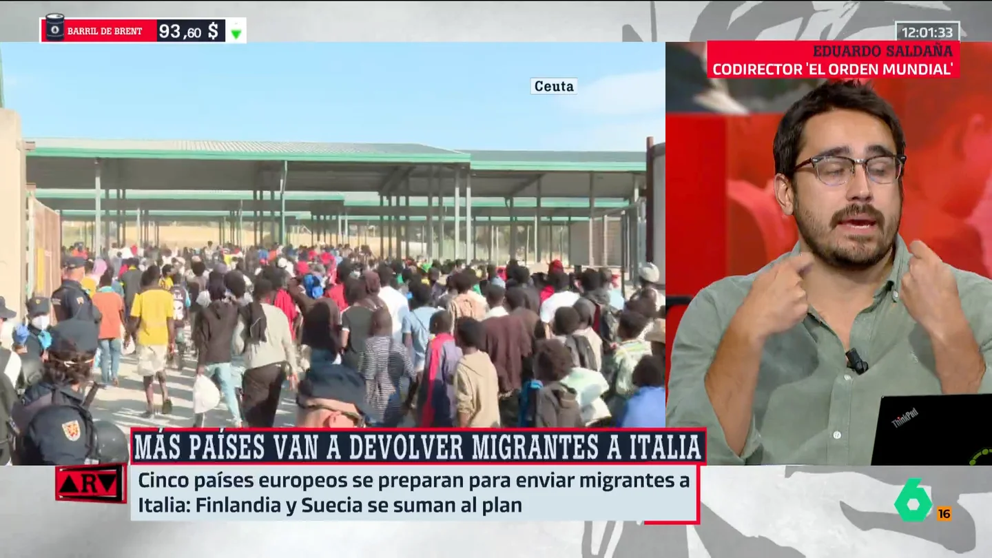 Saldaña: "Europa tiene un grave problema de solidaridad en la gestión migratoria" Saldaña: "Europa tiene un grave problema de solidaridad en la gestión migratoria"