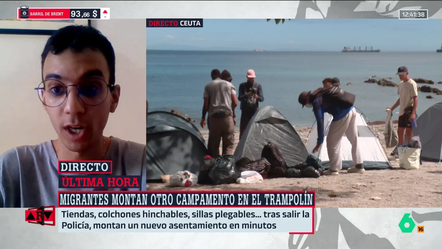 Shadi Boukhari, de Border Resistance, sobre la ausencia de duchas y mantas para los migrantes: "Les ha empujado a volver al Trampolín" Shadi Boukhari, de Boreder Resistance, sobre la ausencia de duchas y mantas para los migrantes: "Les ha empujado a volver al Trampolín"