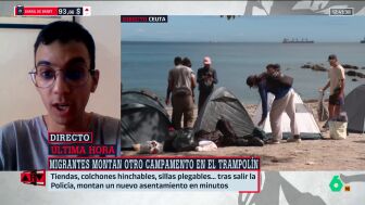 Shadi Boukhari, de Boreder Resistance, sobre la ausencia de duchas y mantas para los migrantes: "Les ha empujado a volver al Trampol&iacute;n"