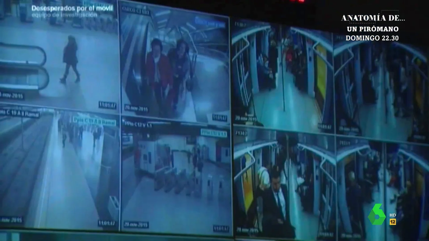 Así actúan los ladrones de móviles en el metro Así actúan los ladrones de móviles en el metro