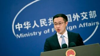 Lin Jian, portavoz del Ministerio de Asuntos Exteriores chino.