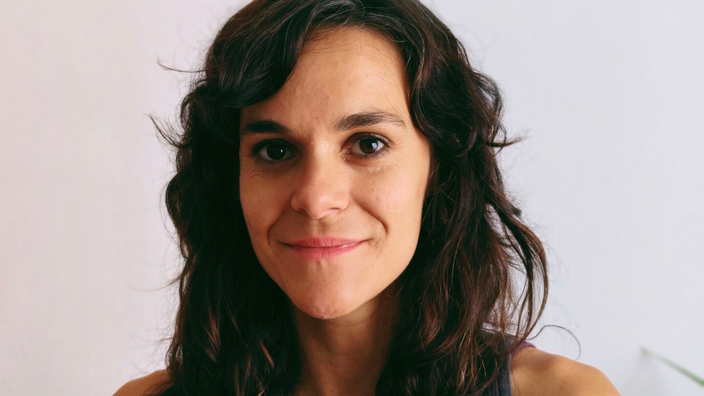 La escritora Luc&iacute;a Mar&iacute;n.