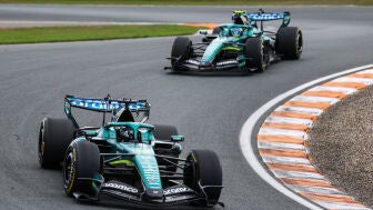 Alonso y Stroll GP Pa&iacute;ses Bajos 2026