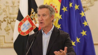 El presidente del PP, Alberto N&uacute;&ntilde;ez Feijo&oacute;