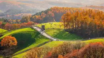 Corea del Sur en otoño: danpung. Corea del Sur en otoño: danpung.