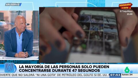 Alfonso Ar&uacute;s alerta sobre nuestro "cerebro de TikTok": "47 segundos de audio es para cortarse las venas" 