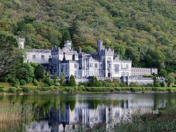 Abad&iacute;a de Kylemore, en Galway (Irlanda)