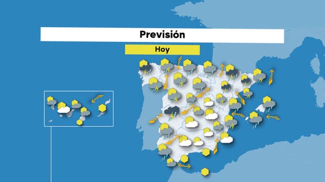 El calor da paso a la inestabilidad: aviso naranja en Catalu&ntilde;a y Arag&oacute;n por tormentas y en Baleares por meteotsunami