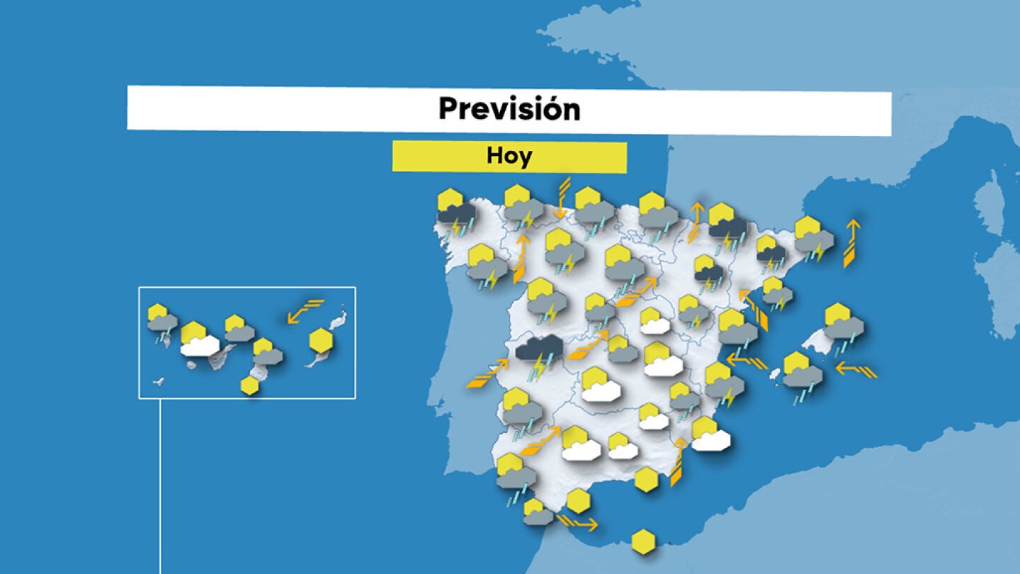El calor da paso a la inestabilidad: aviso naranja en Catalu&ntilde;a y Arag&oacute;n por tormentas y en Baleares por meteotsunami