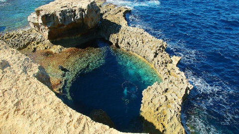 Blue Hole. Malta