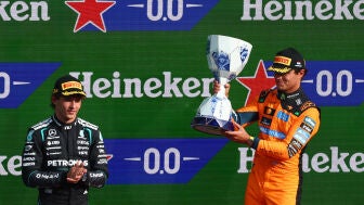 Kimi Antonelli y Lando Norris