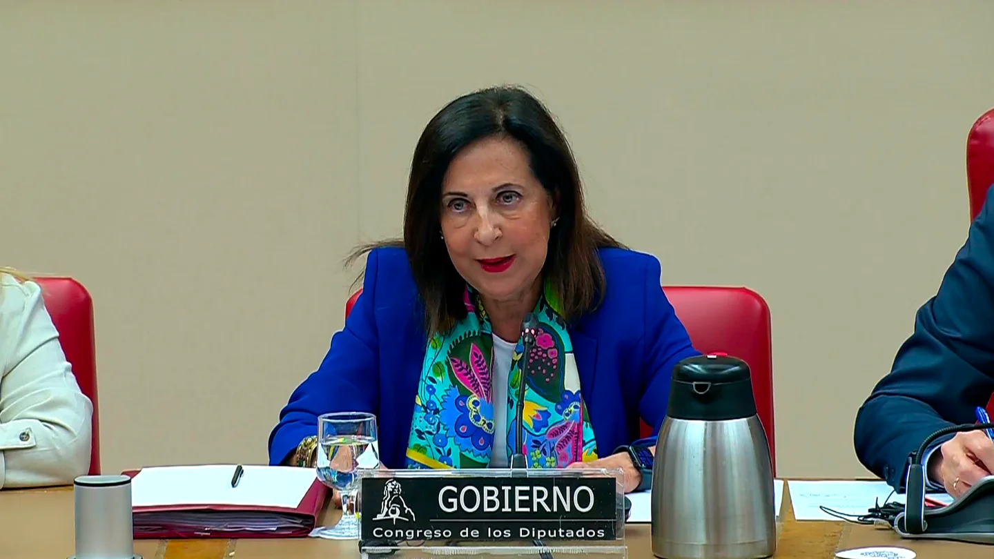 La ministra de Defensa, Margarita Robles, su comparecencia a petición propia en el Congreso de los Diputados para rendir cuentas de la situación de Ceuta La ministra de Defensa, Margarita Robles, su comparecencia a petición propia en el Congreso de los Diputados para rendir cuentas de la situación de Ceuta