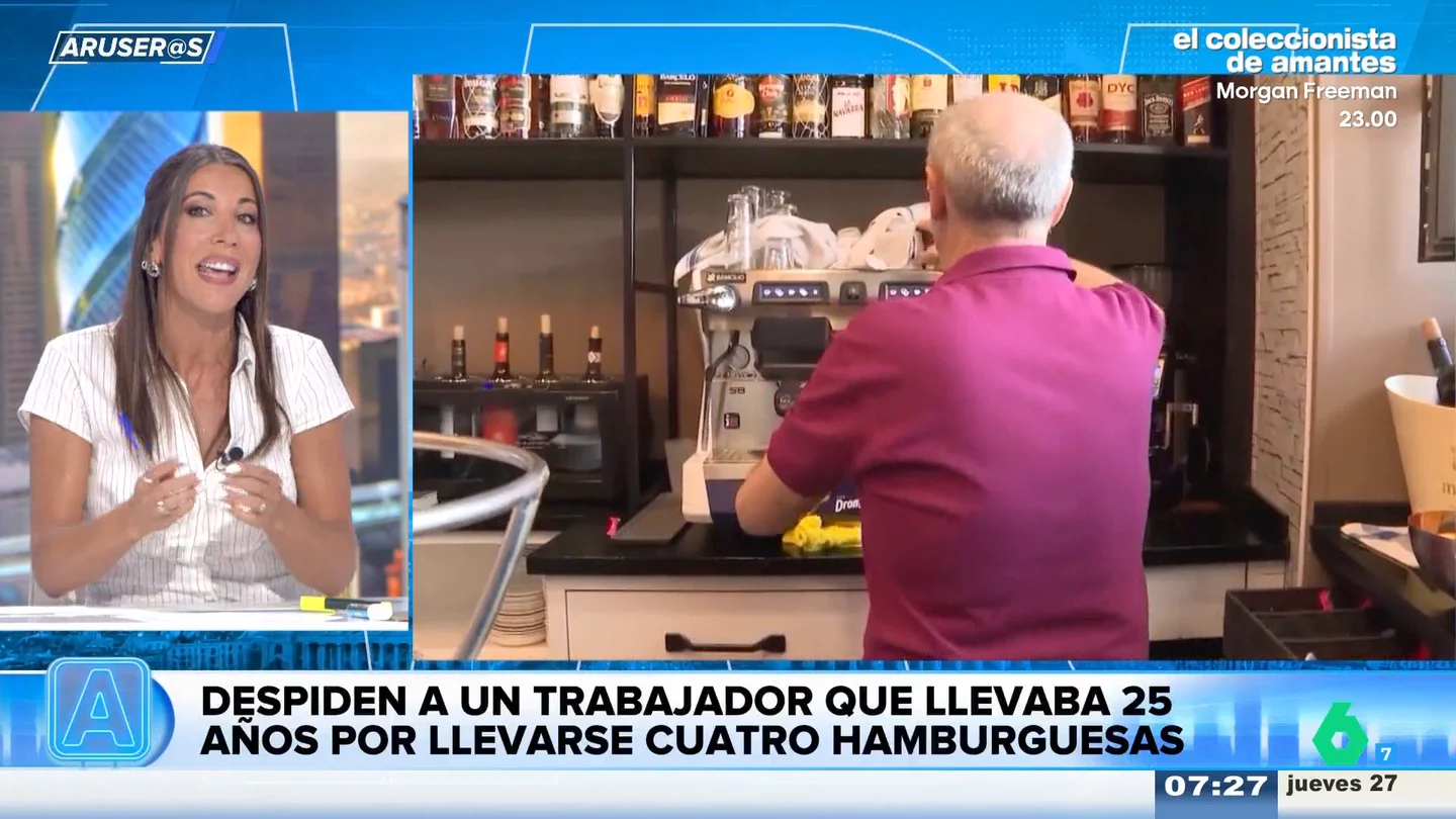 Despiden a un trabajador tras 25 años por llevarse cuatro hamburguesas y gana en los tribunales Despiden a un trabajador tras 25 años por llevarse cuatro hamburguesas y gana en los tribunales