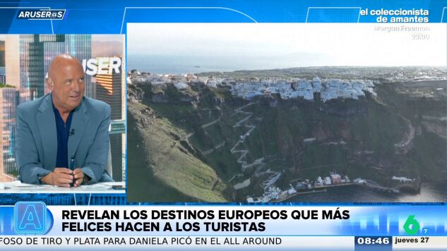 Alfonso Ar&uacute;s critica el ranking de los destinos europeos que m&aacute;s felices hacen a los turistas