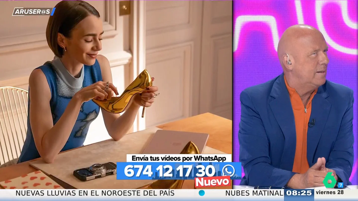 Alfonso Arús, sobre el vídeo filtrado de los actores de 'Emily in Paris': "Sylvie en la vida real es igual" Alfonso Arús, sobre el vídeo filtrado de los actores de 'Emily in Paris': "Sylvie en la vida real es igual"