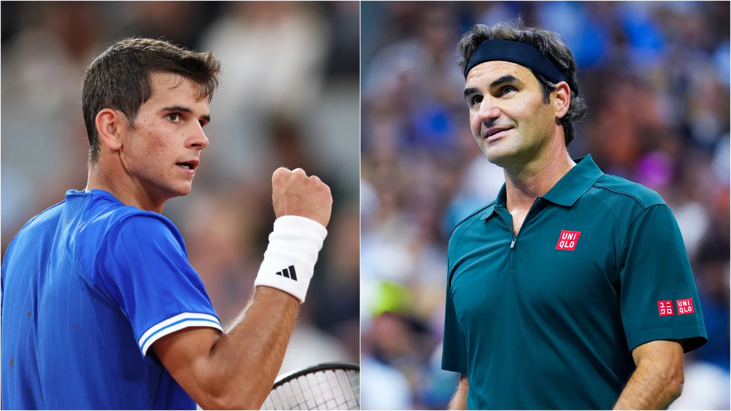 Federer y Jódar Federer y Jódar