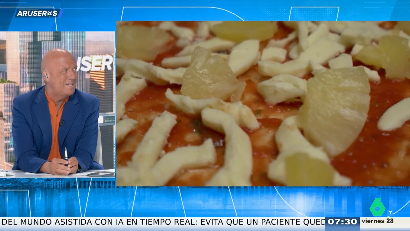 La pizza con piña se cuela entre las favoritas de los españoles pese a la polémica La pizza con piña se cuela entre las favoritas de los españoles pese a la polémica