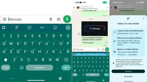 Nueva función de Gboard Nueva función de Gboard